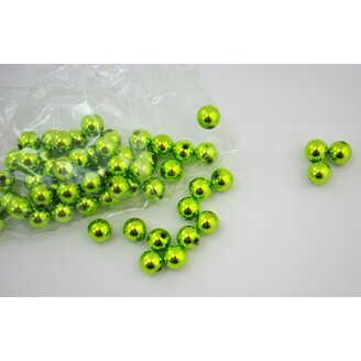 KORÁLKY 12mm cca 62ks*ZELENÁ