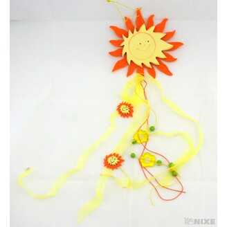 ZÁVĚS FILC SLUNCE 2ks 16x70cm*MIX BAREV