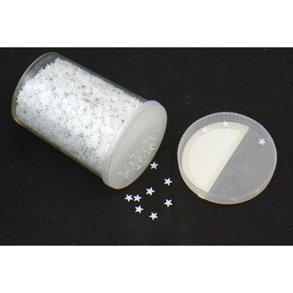 BROKÁT HVĚZDIČKY 80g*BÍLÁ