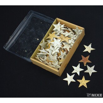 HVĚZDIČKA 4,5cm 100ks*PŘÍRODNÍ