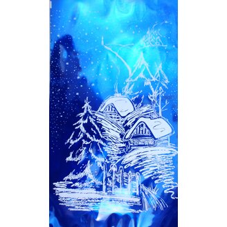 20x35cm SAMOTY BÍLÉ B SÁČEK*MODRÁ