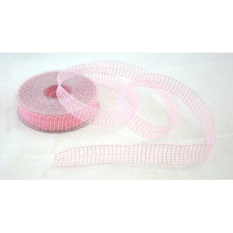 RASCHELBAND 4154 25mmx25m*RŮŽOVÁ 216