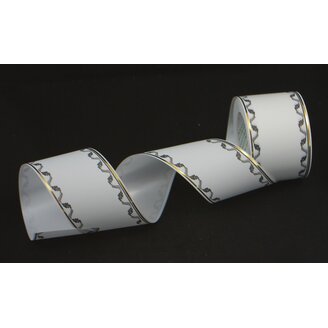 POHŘEBNÍ PÁSEK 80mmx50yd TISK*BÍLÁ