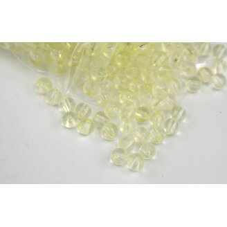 KORÁLKY 6mm ČIRÉ*ŽLUTÁ