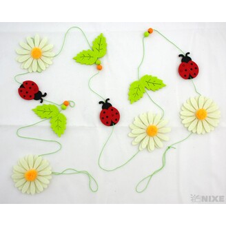 GIRLANDA FILC KVÍTEK BERUŠKA 5x170cm