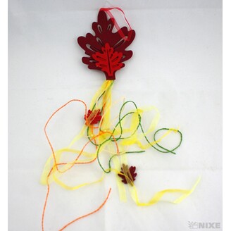 ZÁVĚS LIST FILC 16x65cm*MIX BAREV