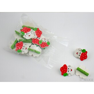 HŘÍBEK NA KOLÍČKU 3cm 18ks