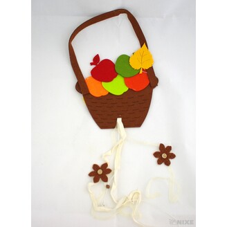 ZÁVĚS FILC KOŠ 20x45cm*