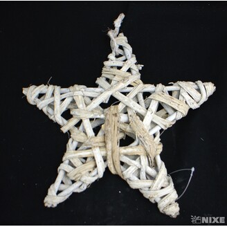 HVĚZDA PROUTI 30cm*BÍLÁ