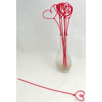 PEDIG SRDCE 10ks 35cm*ČERVENÁ