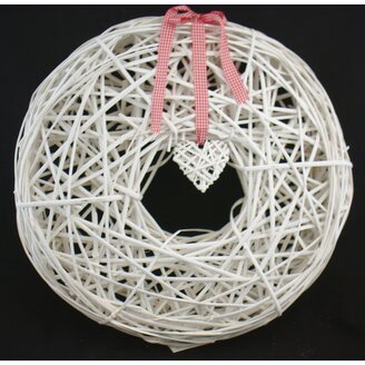 ZÁVĚS KRUH 50cm*BÍLÁ