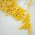 KORÁLKY 8mm cca 208ks*ŽLUTÁ