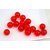 KORÁLKY 20mm 18ks ČIRÉ*ČERVENÁ