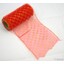 ORGANZA VZOR ORNAMENT 12cmx10yd*ČERVENÁ 5040