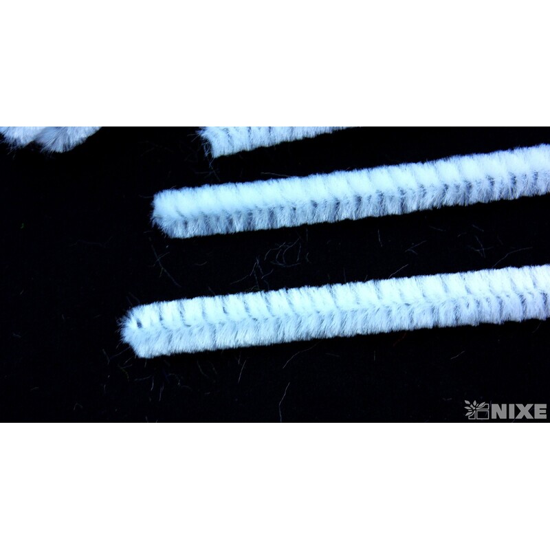 DRÁTEK ŽINYLKA 8mmx31cm 100ks*BÍLÁ