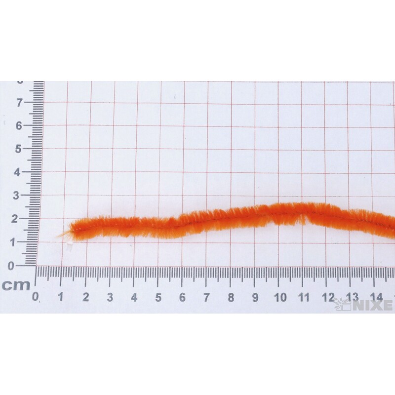 DRÁTEK ŽINYLKA 8mmx31cm 100ks*ORANŽOVÁ