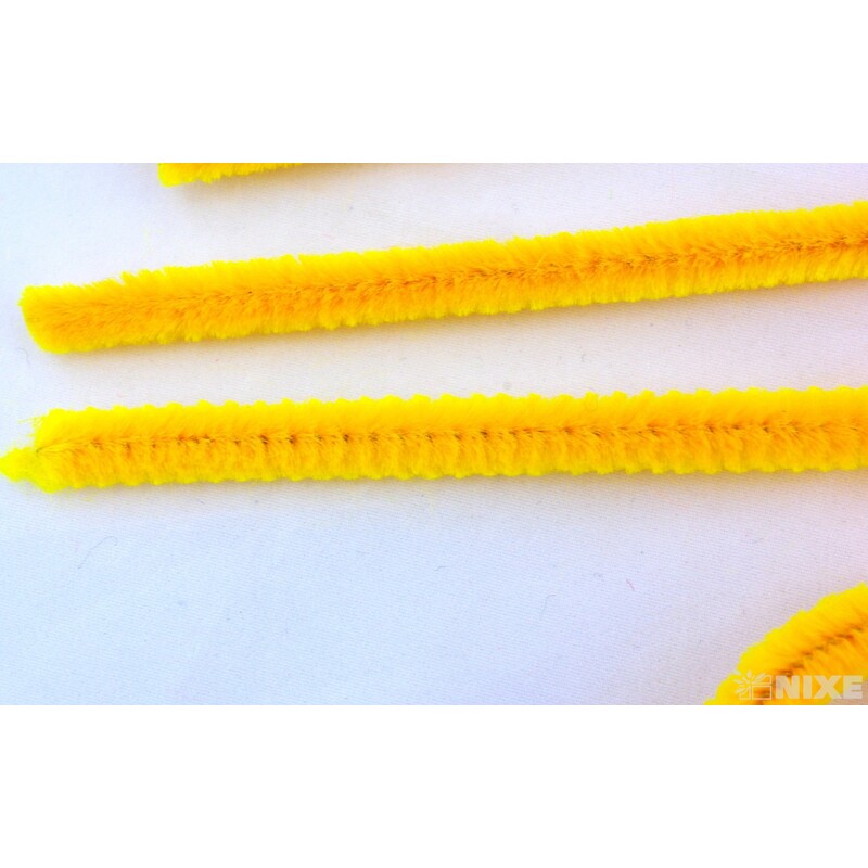 DRÁTEK ŽINYLKA 8mmx31cm 20ks*ŽLUTÁ TM.