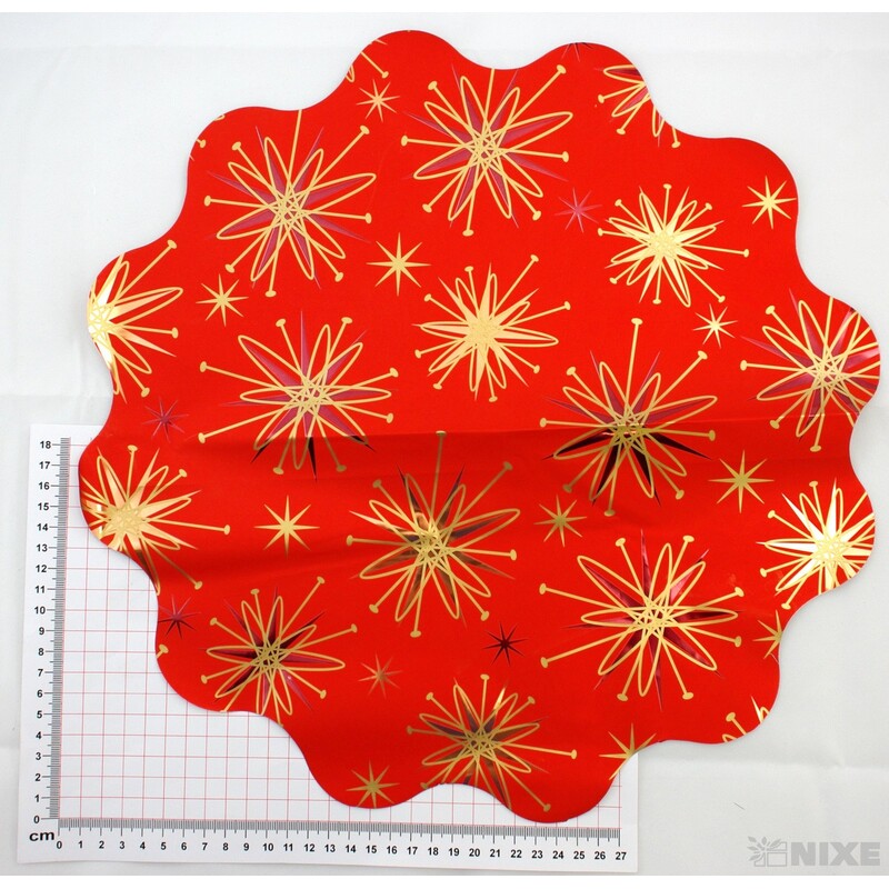 RONDO 40cm S 067A1*ČERVENÁ 12 V+