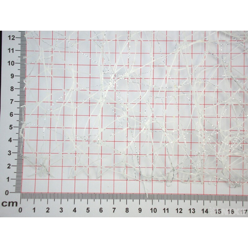 ROLE SISAL METAL 53cmx10yd*BÍLÁ