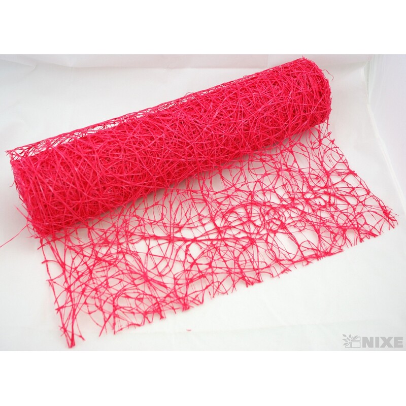 ROLE SISAL 53cmx10yd*ČERVENÁ