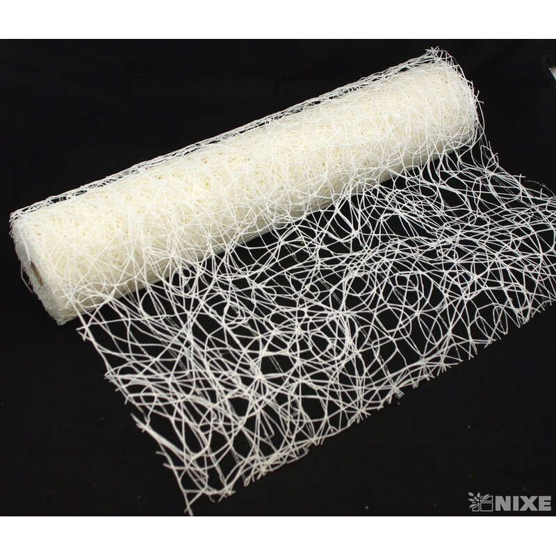 ROLE SISAL 53cmx10yd*BÍLÁ