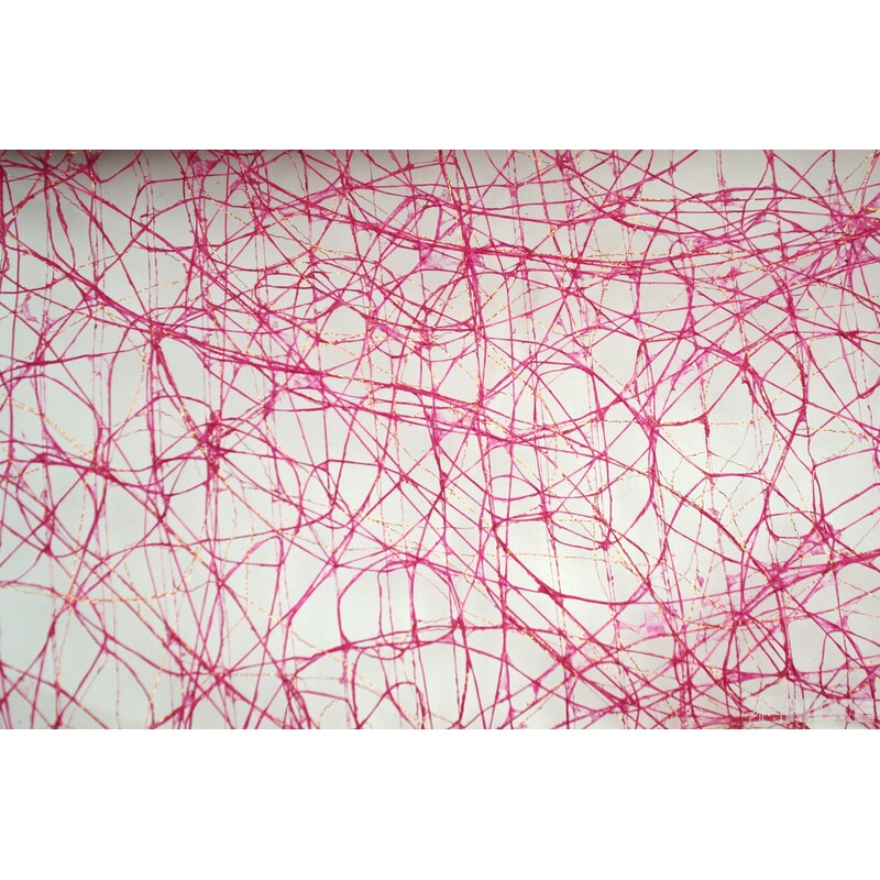 ROLE SISAL METAL 53cmx10yd*VÍNOVÁ