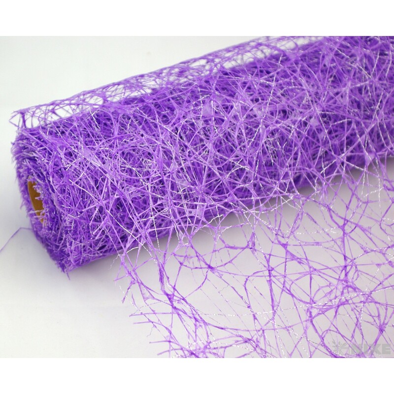 ROLE SISAL METAL 53cmx10yd*FIALOVÁ