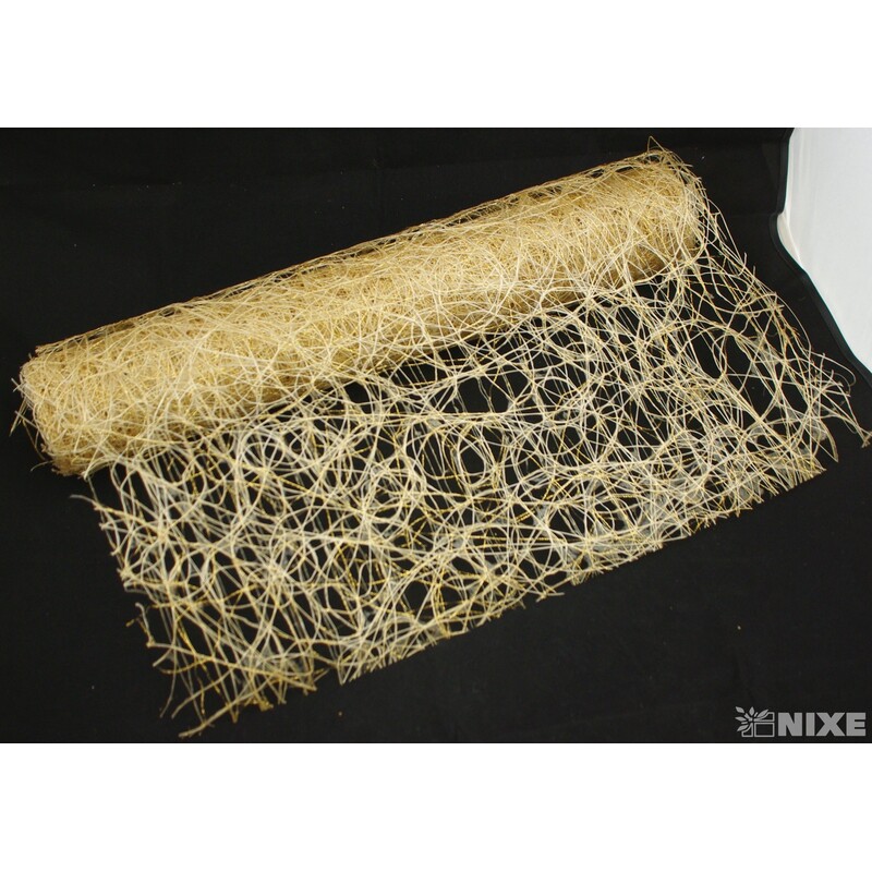 ROLE SISAL METAL 53cmx10yd*ZLATÁ