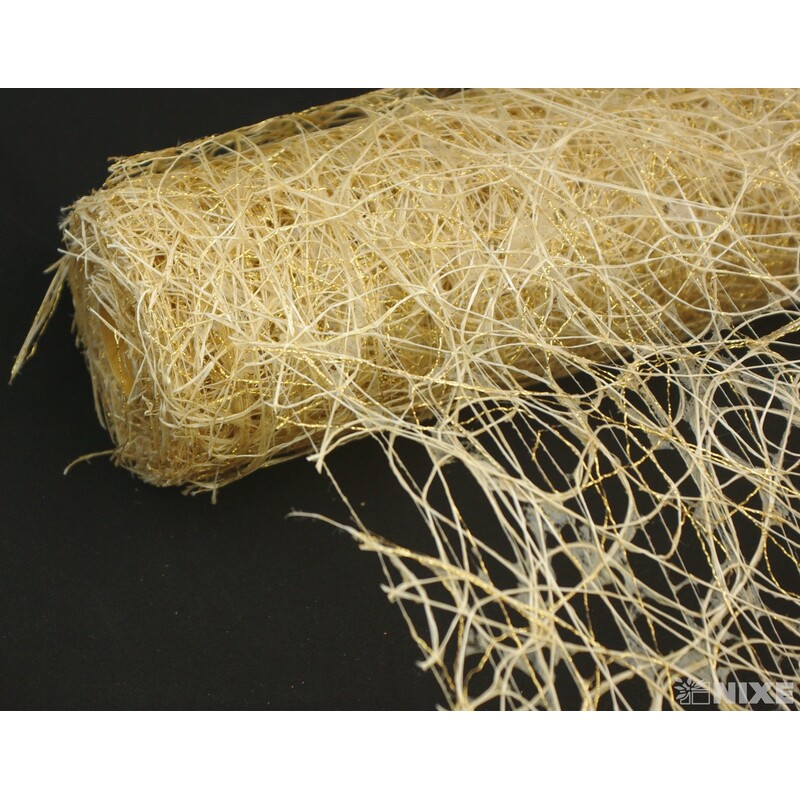 ROLE SISAL METAL 53cmx10yd*ZLATÁ