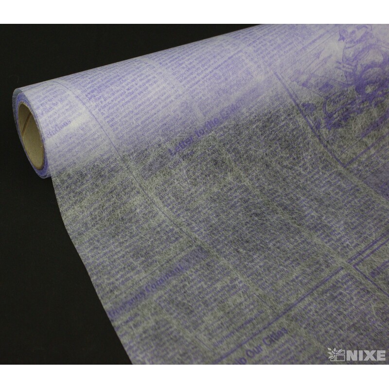 ROLE VLISELIN NOVINY 50cmx10yd*FIALOVÁ