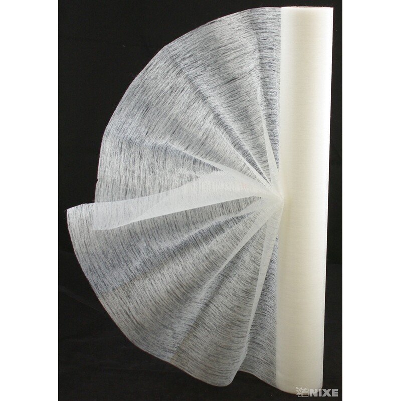 ROLE PLISSÉ 50cmx10yd*BÍLÁ PS-01