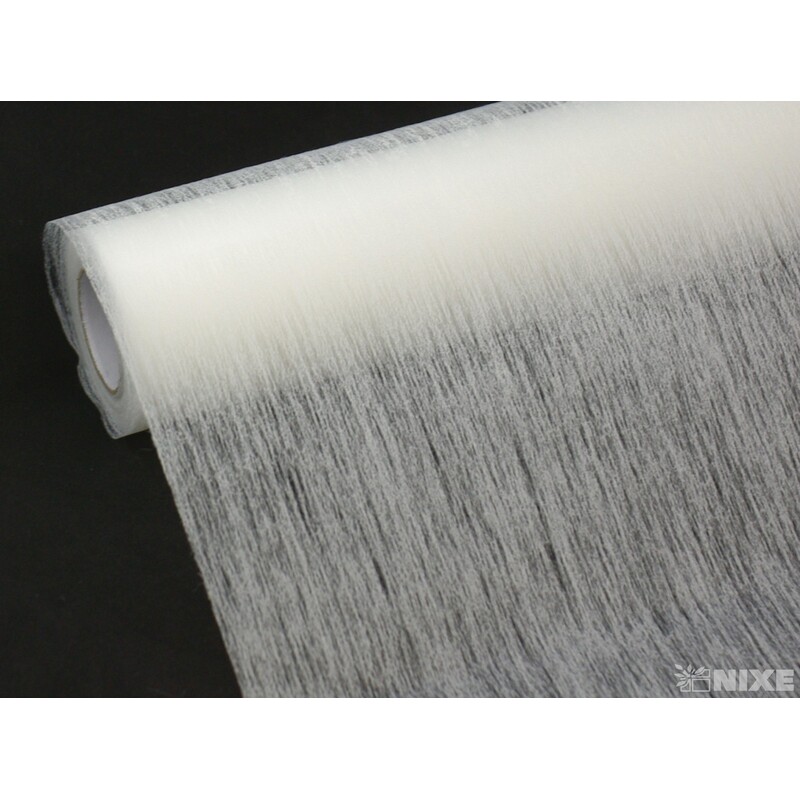 ROLE PLISSÉ 50cmx10yd*BÍLÁ PS-01