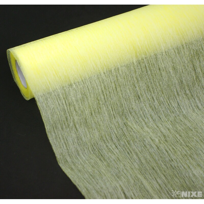 ROLE PLISSÉ 50cmx10yd*ŽLUTÁ SV. PS-02