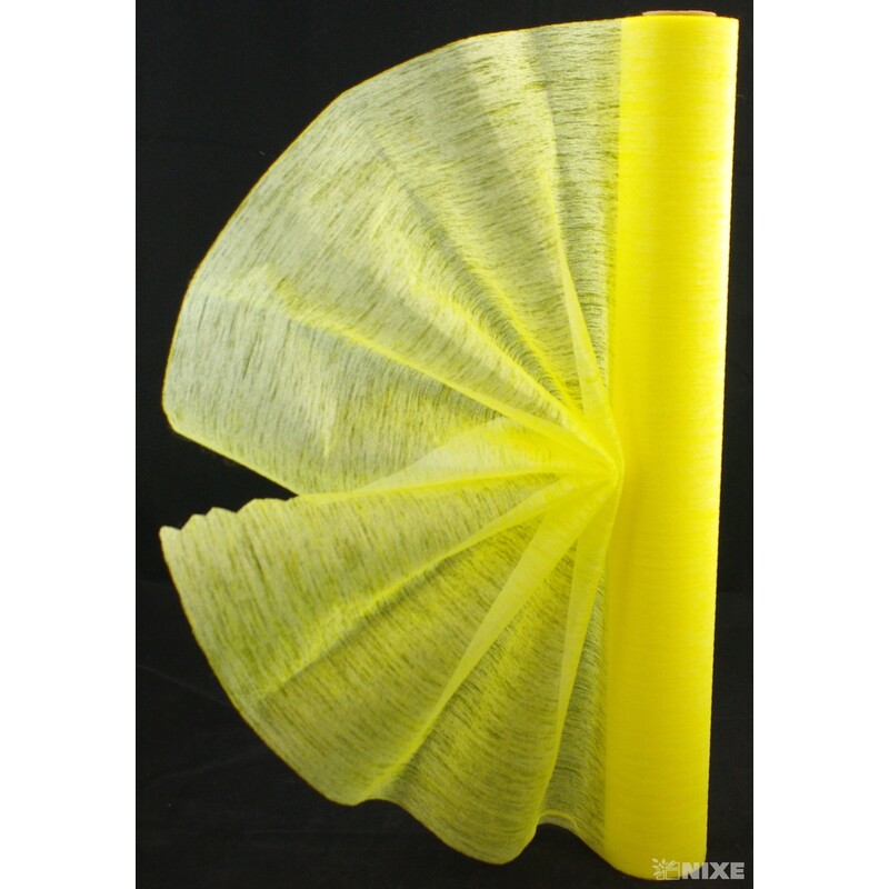 ROLE PLISSÉ 50cmx10yd*ŽLUTÁ PS-03