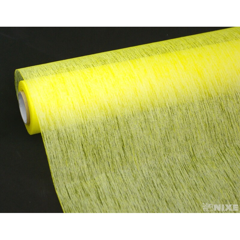 ROLE PLISSÉ 50cmx10yd*ŽLUTÁ PS-03