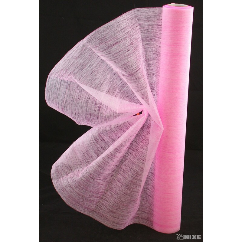 ROLE PLISSÉ 50cmx10yd*RŮŽOVÁ PS-05