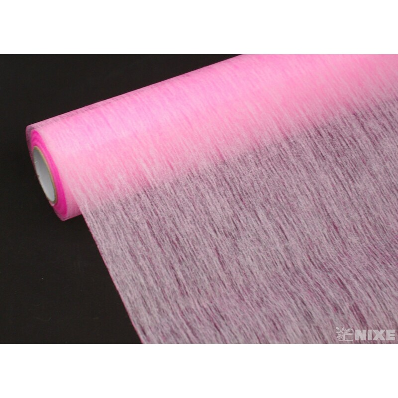 ROLE PLISSÉ 50cmx10yd*RŮŽOVÁ PS-05