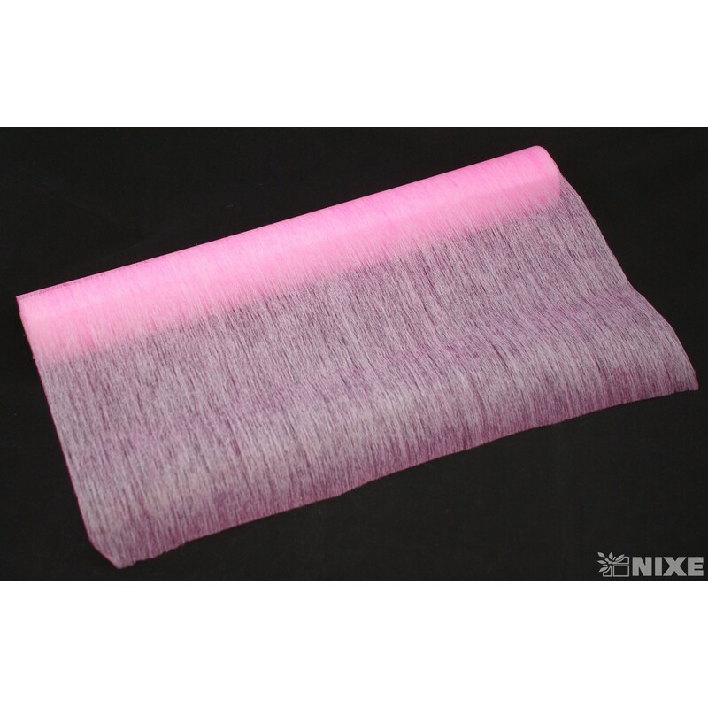ROLE PLISSÉ 50cmx10yd*RŮŽOVÁ PS-05