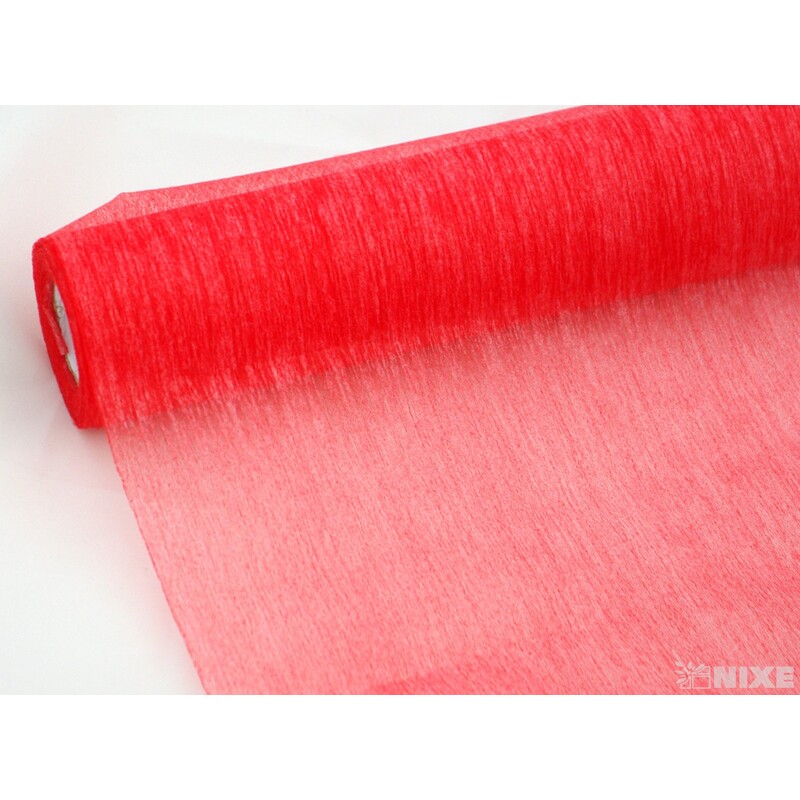 ROLE PLISSÉ 50cmx10yd*ČERVENÁ PS-09