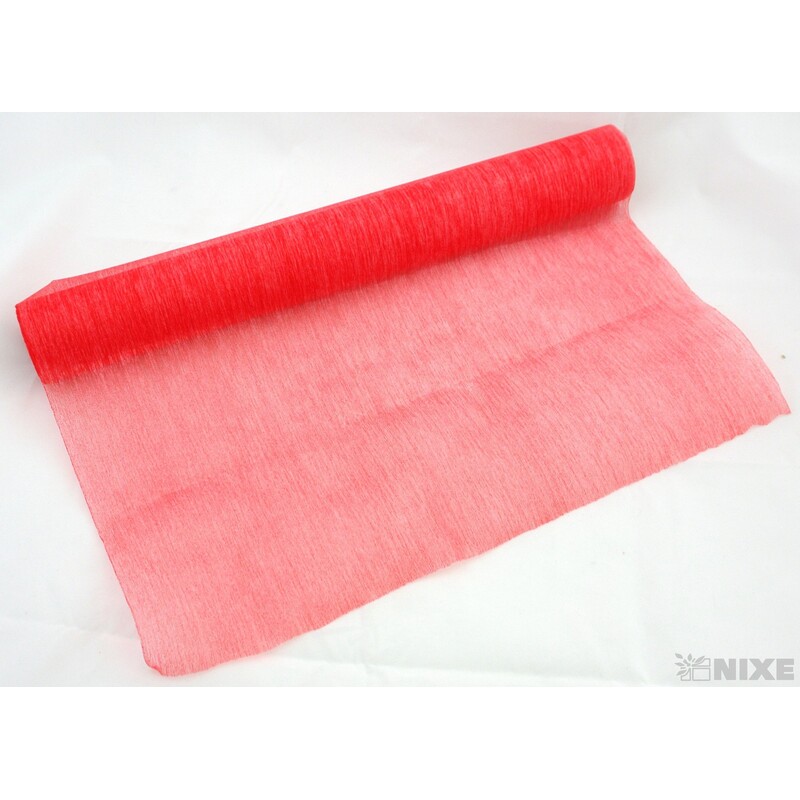 ROLE PLISSÉ 50cmx10yd*ČERVENÁ PS-09