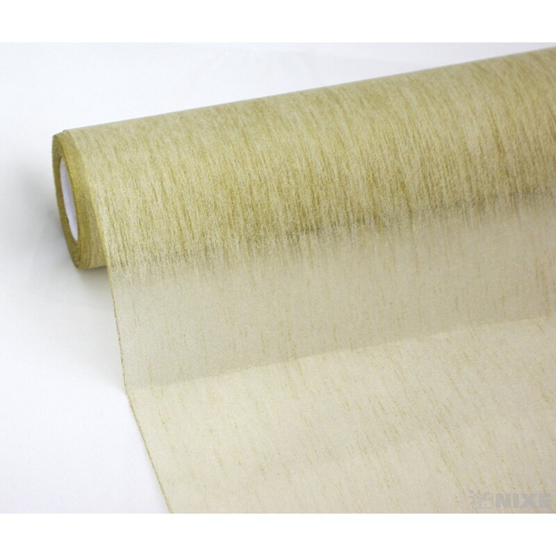 ROLE PLISSÉ 50cmx10yd*ZLATÁ PS-20