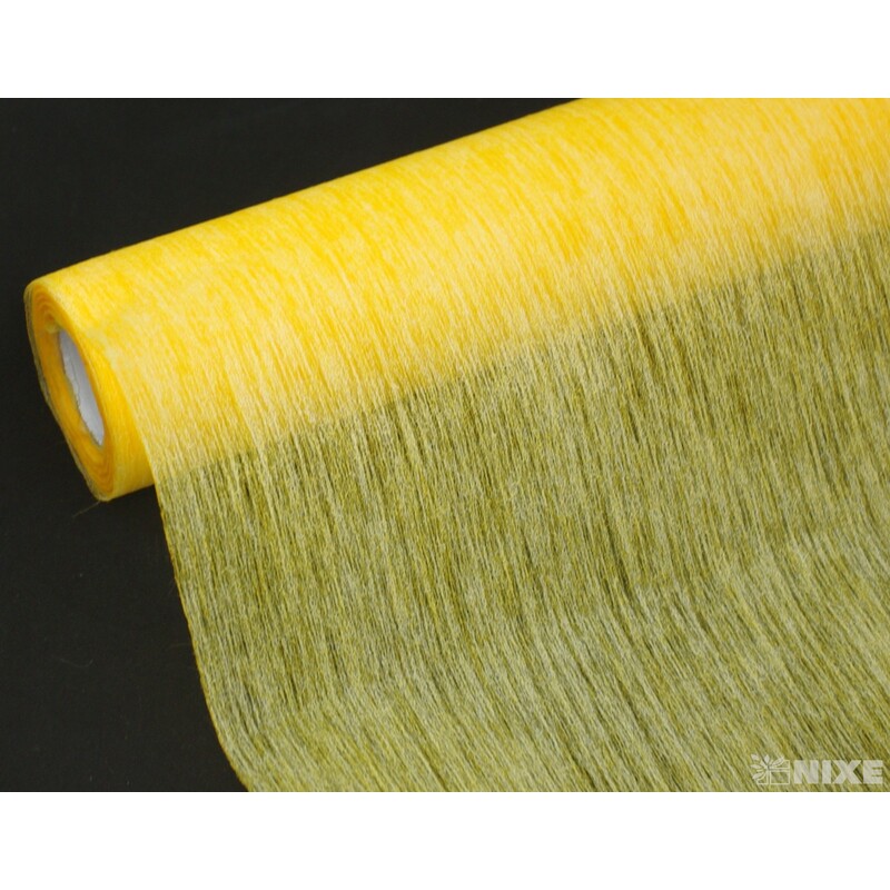 ROLE PLISSÉ 50cmx10yd*ORANŽOVÁ PS-22