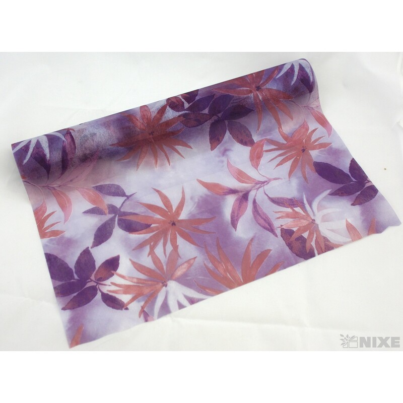 ROLE VLISELIN LIST 50cmx10yd*FIALOVÁ F-34