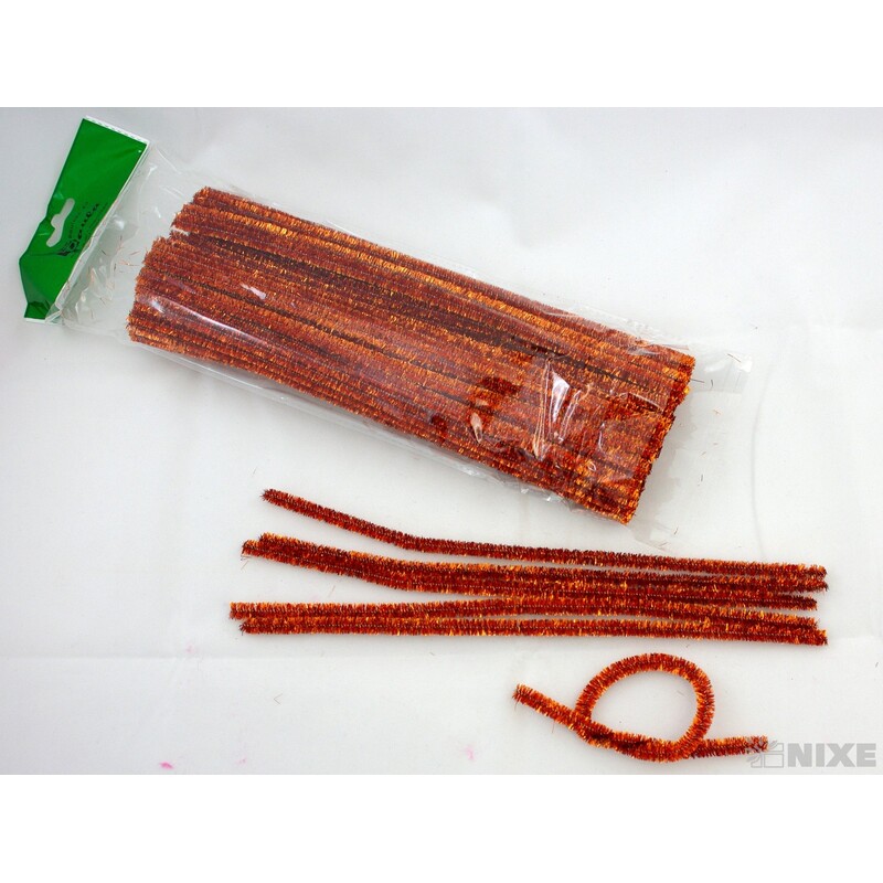 DRÁTEK ŽIN. MET 8mmx31cm 100ks*MĚDĚNÁ