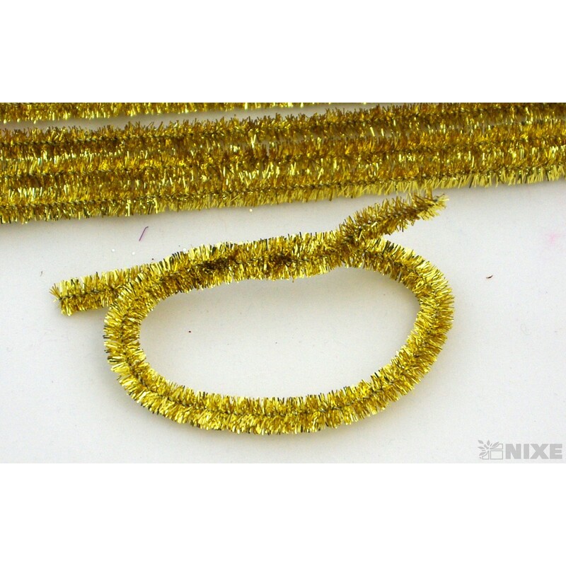 DRÁTEK ŽIN. MET 8mmx31cm 100ks*ZLATÁ