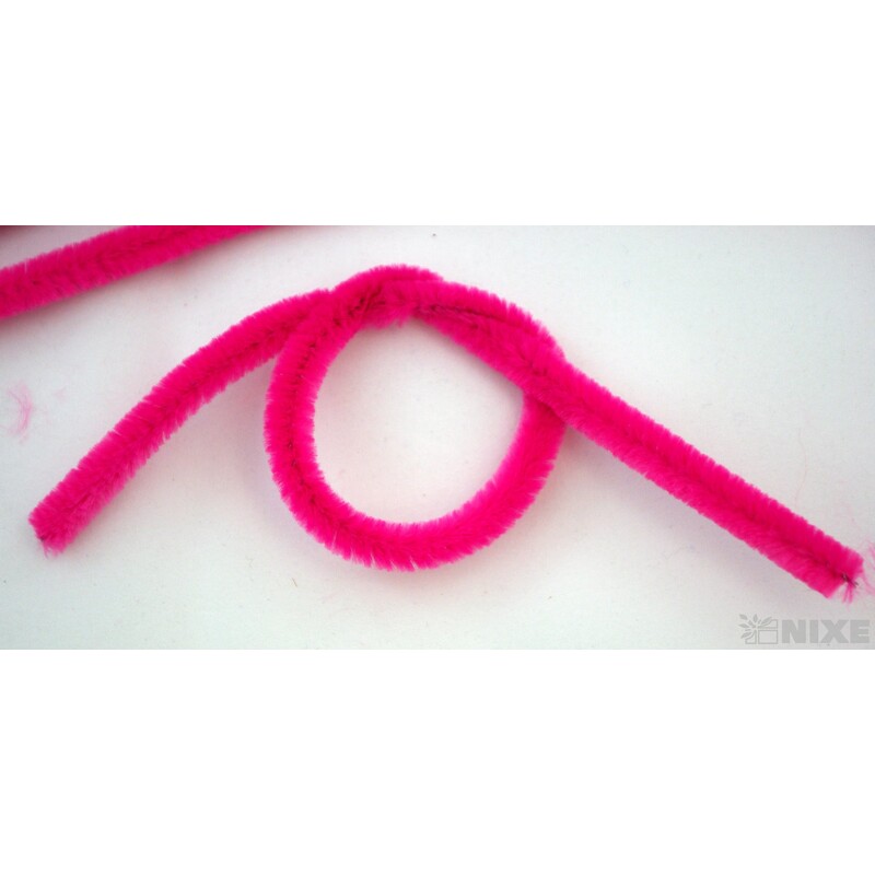 DRÁTEK ŽINYLKA 8mmx31cm 100ks*RŮŽOVÁ SV.