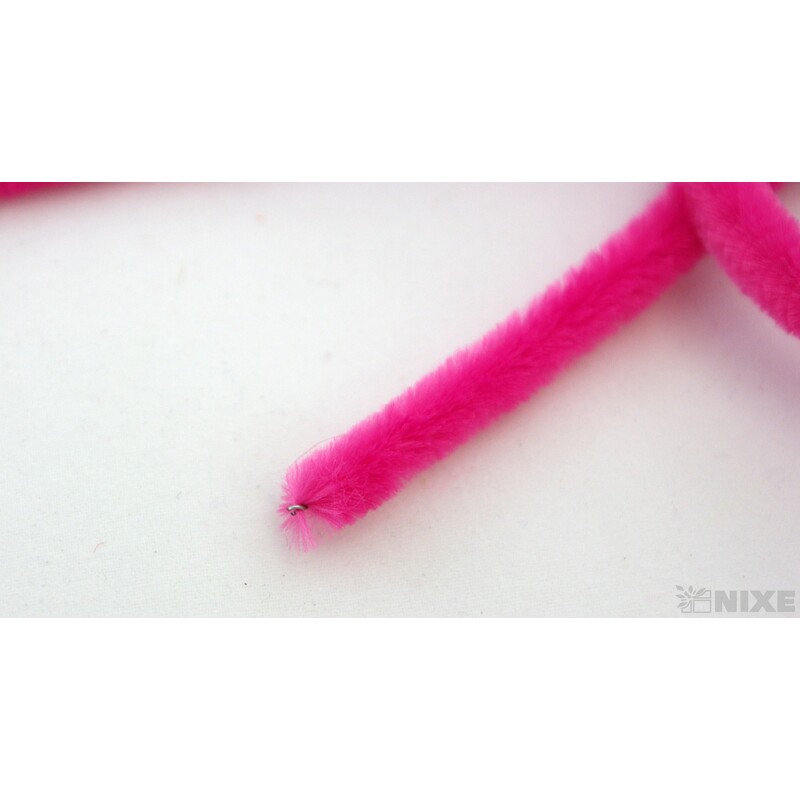 DRÁTEK ŽINYLKA 8mmx31cm 100ks*RŮŽOVÁ SV.