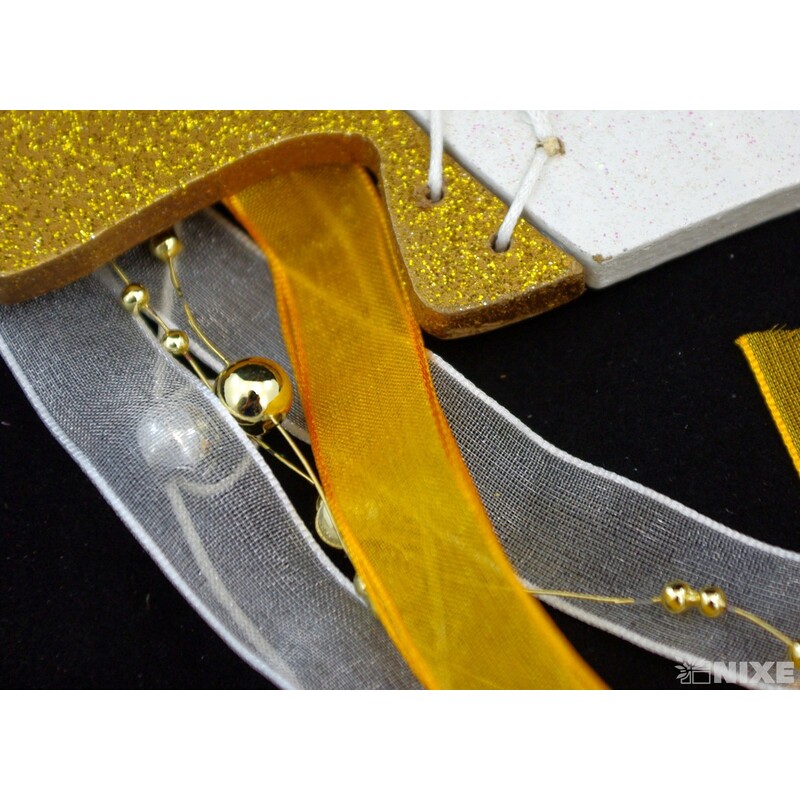 ZÁVĚS STROMEČEK 3ks 17x70cm*MIX BAREV