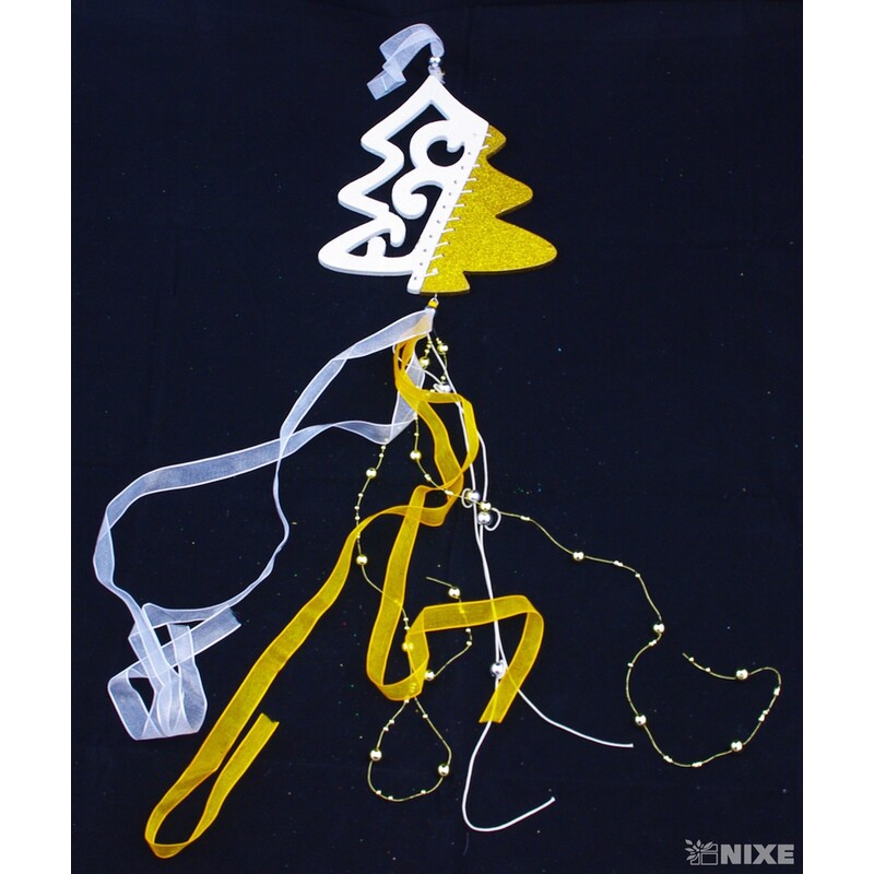 ZÁVĚS STROMEČEK 3ks 17x70cm*MIX BAREV