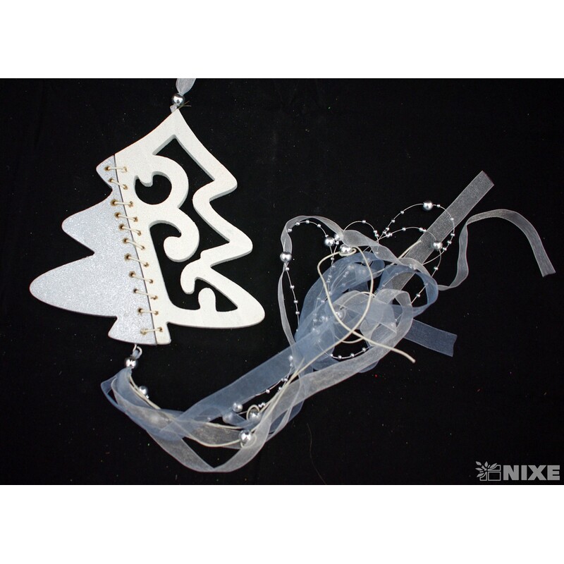 ZÁVĚS STROMEČEK 3ks 17x70cm*MIX BAREV